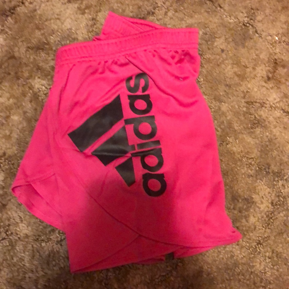Adidas girls athletic shorts